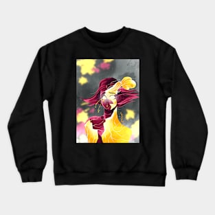 Broken Golden Mask Crewneck Sweatshirt